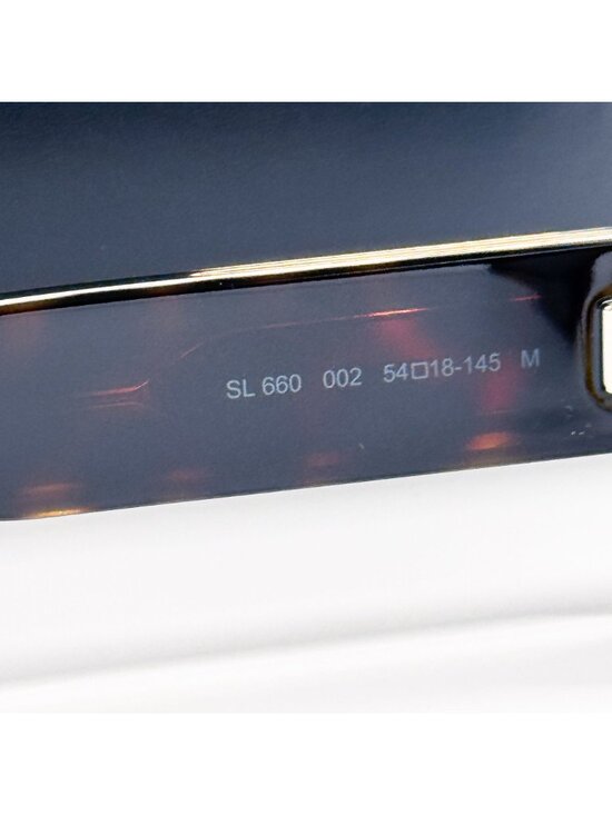 NEW SAINT LAURENT  SUNGLASSES SL660 002 HAVANA UNISEX EYEWEAR - Picture 8 of 10